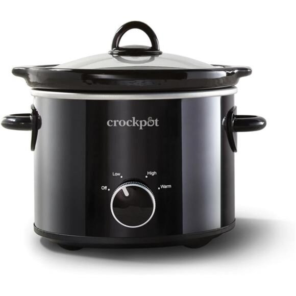 Crockpot 2-Quart Classic Slow Cooker Small Slow Cooker Black - Picture 1 of 7